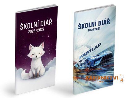 Diář 2027 MS101 Lamino měsíční školní 7781530