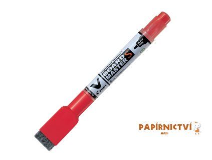 PILOT, Popisovač na bílé tabule s houbičkou VBoardMaster S, 0.8, (UF) ultra tenk