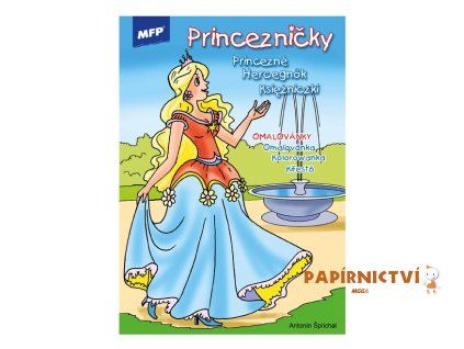 Omalovánky MFP A4 Princezničky