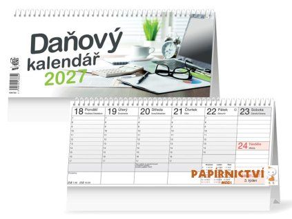 Kalendář 2027 stolní Daňový 1061743