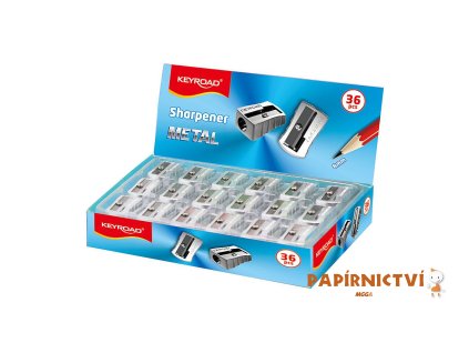 Ořezávátko KEYROAD Metal, stříbrná