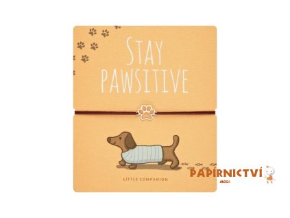 Gifty - Bracelet - „little companion“ - Paw 1043078