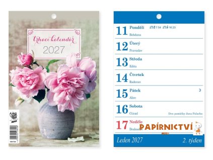 Kalendář 2027 A5 Trhací 1061724