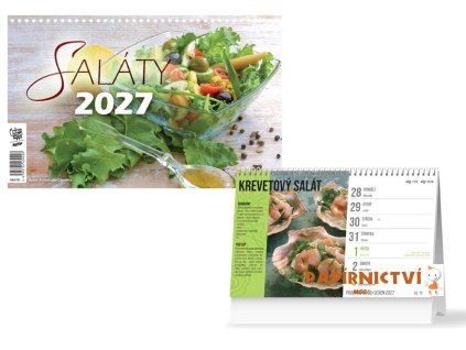 Kalendář 2027 stolní Saláty 1061781