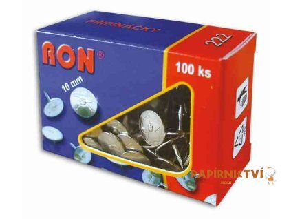 Připínáčky RON 10mm/100ks typ 222