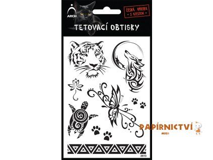 Černé tetovačky -  tygřice 2613