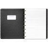 Filofax Notebook Moonlight A5, bílá