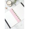 Filofax Notebook, náplň A5, pravítko Confetti
