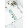 Filofax Notebook, náplň A5, pravítko Botanical
