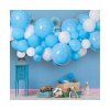 DIY Baby Blue balónková girlanda, 65 ks