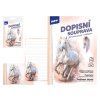 Dopisní papír barevný LUX 5+10 (Kůň) 5550350