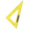 WISSNER, Trojúhelník na tabuli 60 stupňů, 60 cm, žlutá