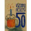 Přáníčko BeBechy - recyklovaný papír - 50 Pivo BPR1-97
