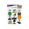 Dekorace na zeď halloween HA02 26x19cm 2archy 1042338