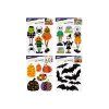 Dekorace na zeď halloween HA02 26x19cm 2archy 1042338