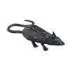 Krysa plast 6cm 4pcs černá 1042570
