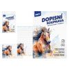 Dopisní papír barevný LUX 5+10 (Kůň) 5550367