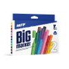 Popisovače Jumbo 12 ks barev 4,0mm trojhranné 6410745