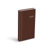 Diář 2026 D802 PVC dark brown 90x170mm 7781495