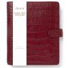 Filofax, Diář Classic Croc, A5, cherry
