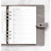 Filofax, Náplň A5, plánování jídla