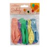 Balónek CONCORDE 23cm, sáček 12ks, mix pastelových barev A262