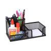 Organizér s kostkou CONCORDE, kovový, 20,5 x 9,7 x 10 cm, černý A68060