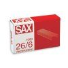 Sešívací spony SAX 26/6 1000ks