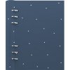 FILOFAX Clipbook Polka Dot indigo,A5,modrá/pastel. zelen