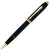 CROSS Townsend, Black lacquer/23k gold, SRL