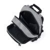Studentský batoh + etue OXY SPORT Grey Melange 9-23226E