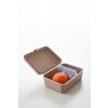 Svačinový box - vysoký 180x130x70 - sv. hnědý 1043060