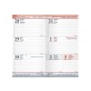 Diář 2027 T806 PVC tmavě šedý 90x170mm 7781616